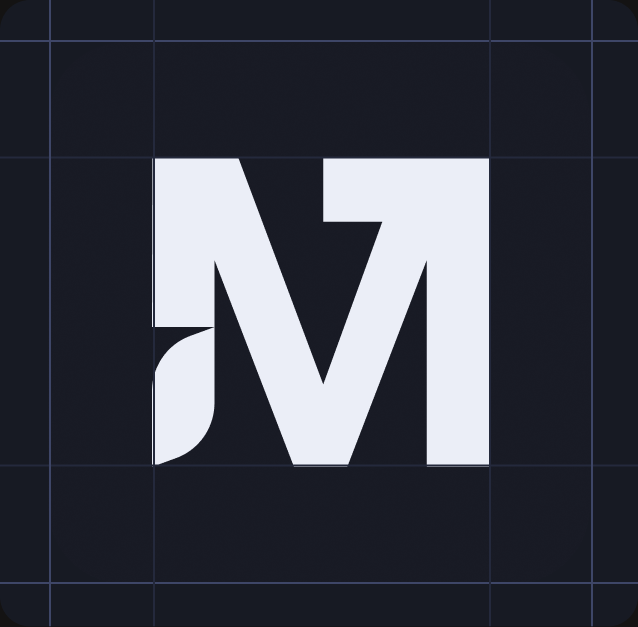 Merkl mark inside its clearspace grid